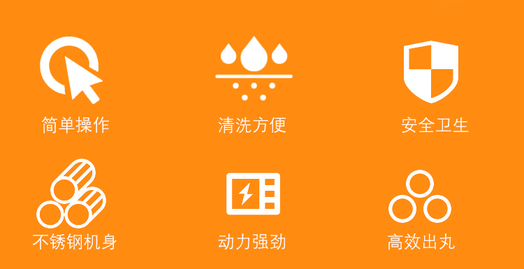 多种肉丸制作效果