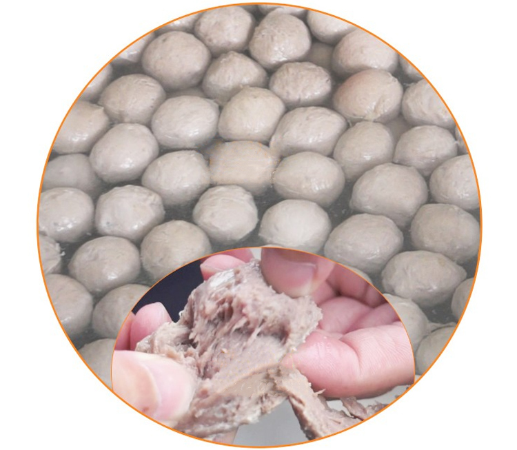 牛肉丸成型效果