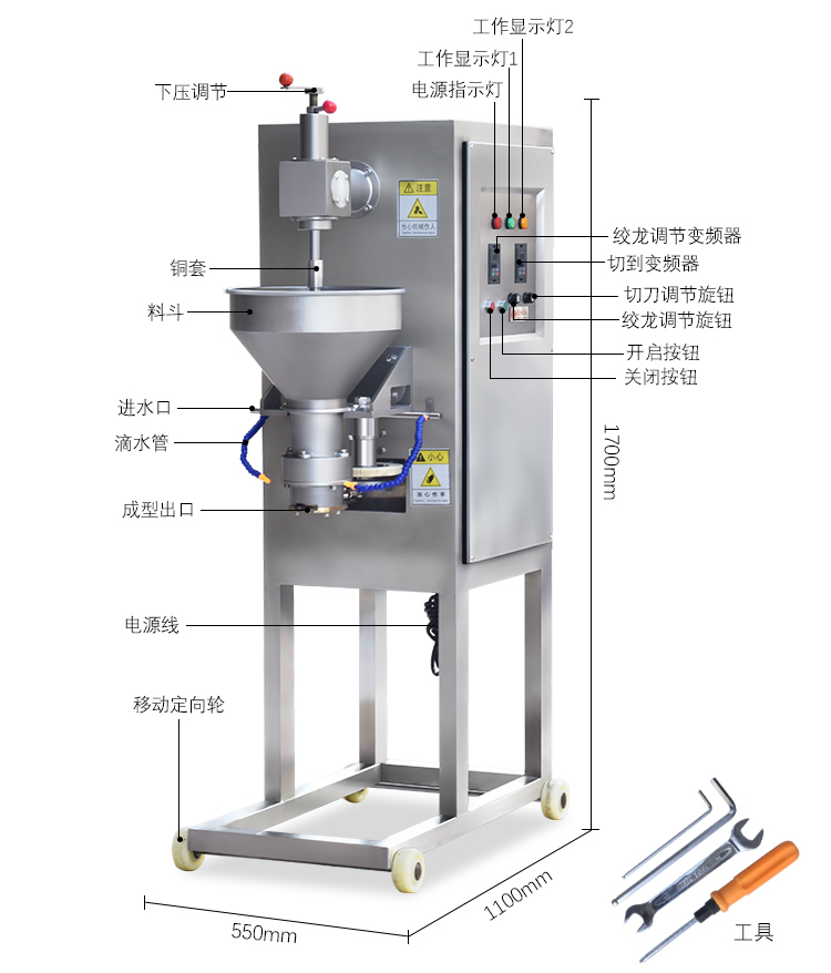 控制面板与细节展示